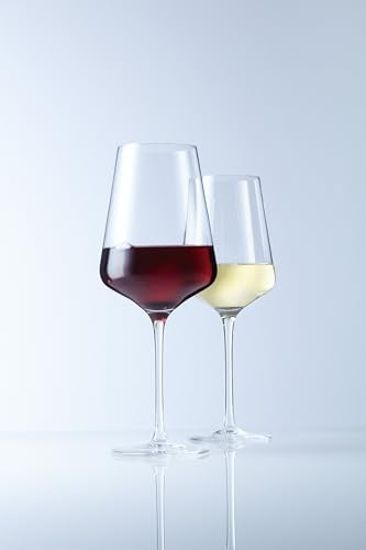 LEONARDO HOME Weißweingläser PUCCINI (6er Set) • Kratzfeste Weingläser (560 ml) • Spülmaschinenfest & Langlebig • Zeitlose Gläser für Weißwein • Modernes Design • Weißwein-Glas Puccini • 069553