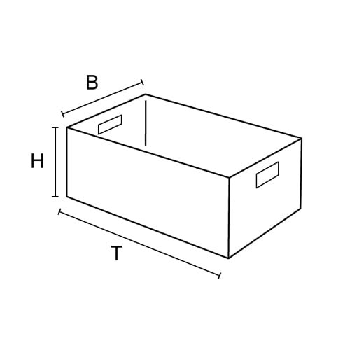 aidB Eurobox NextGen Portable, 600x400x335mm, 1 St.