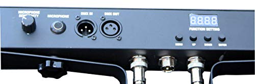 E-Lektron POWER-BAR 4-Fach LED Strahler Lichteffekt DMX inkl. Stativ/Tragetaschen/Fuß-Fernbedienung