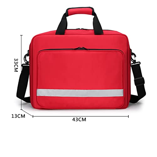 DUBEI Trauma Bag Empty, First Aid Bag Empty, Professional First Responder Bag with Multiple Pockets for Home, Office, Car, Outdoors, Boat, Camping, Hiking