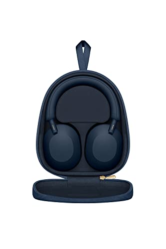 Sony WH-1000XM5 Wireless Noise Cancelling Headphones (30h Battery, Touch Sensor, Quick Charge Function, Optimised for Amazon Alexa, Headset with Microphone) Midnight Blue, Blau