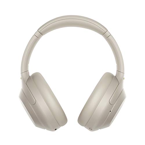 Sony WH-1000XM4 kabellose Bluetooth Noise Cancelling Kopfhörer (30h Akku, Touch Sensor, Headphones Connect App, Schnellladefunktion, optimiert für Amazon Alexa, Headset mit Mikrofon) Platin Silber