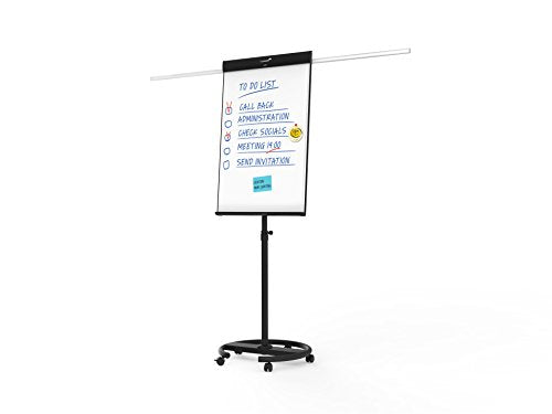 Legamaster 7-153600 Universal Flipchart Triangle Rundfuß, schwarz