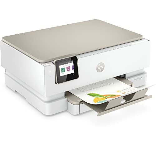 HP Envy Inspire 7220e Multifunktionsdrucker, Tintenstrahldrucker, 6 Monate gratis drucken mit HP Instant Ink inklusive, HP+, Drucken, Scannen, Kopieren, Fotodruck, DIN A4, WLAN, Airprint