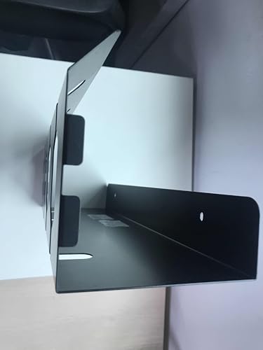 Kabelkanal Schreibtisch Ohne Bohren, HQQNUO Schwarz Einziehbarer 30.5-55cm Kabelmanagement Schreibtisch, Verstellbarer Metall Kabelhalter Kabel Organizer für Home Office Cable Management Under Desk