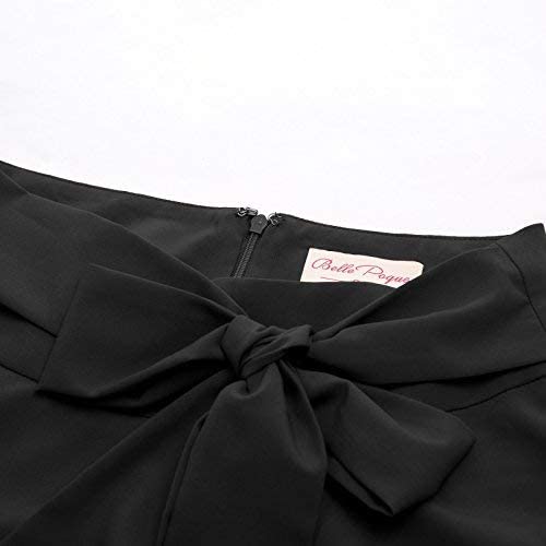 Vintage Rockabilly Rock Damen Retro Rock Knielang Sommerrock Festliche röcke BP561-1 M