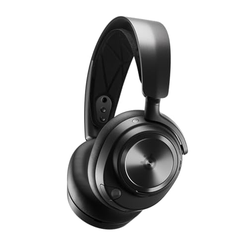 SteelSeries Arctis Nova Pro Wireless - Multi-System Gaming-Headset – Hi-Fi-Treiber – Active Noise Cancellation – Infinity Power System – PC, PS5, PS4, Switch, Smartphone