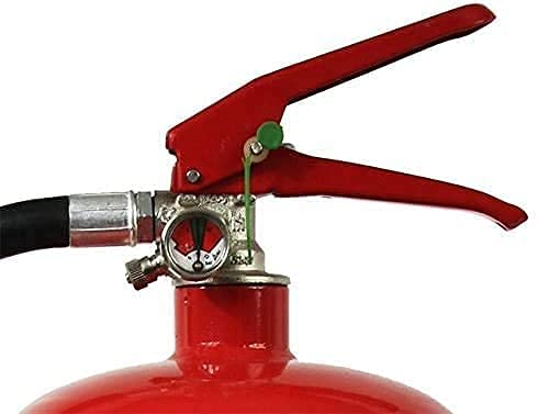 Brandengel® Feuerlöscher 6L Schaum Brandklasse AB DIN EN 3 + GS, (Mit Prüfnachweis u. Jahresmarke) Manometer, Wandhalter, Messingarmatur Sicherheitsventil, Standfuß, Schaumlöscher Haushalt Büro