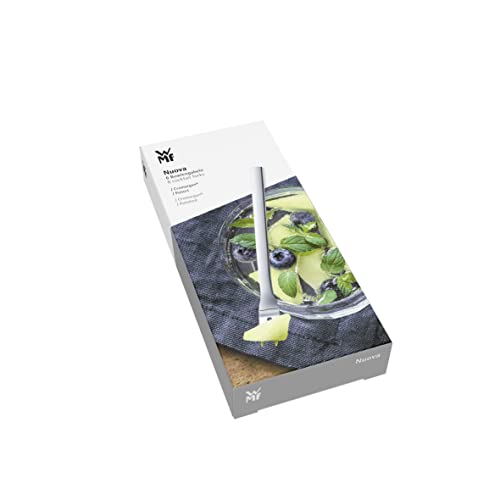 WMF Nuova Bowlegabel Set 6-teilig, Picker 12,5 cm, Cromargan Edelstahl poliert, spülmaschinengeeignet