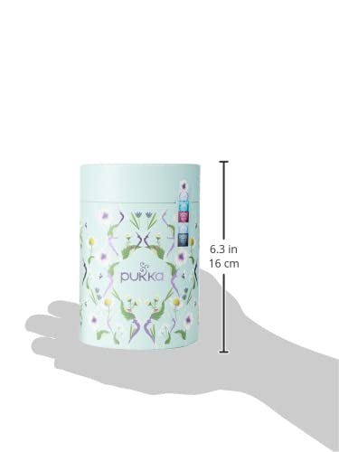 Pukka Tee Geschenkset, Bio Tee Dose "Seelenzauber", Manuka Honig, Kamille, Tee Set, Geschenkidee, 5 Varianten,30 Teebeutel