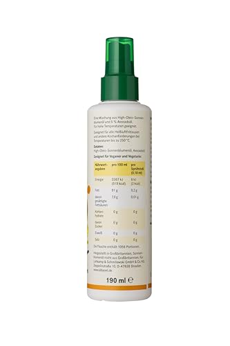 Albaöl Air Fryer Spray 190ml (1 x 190ml Flasche)