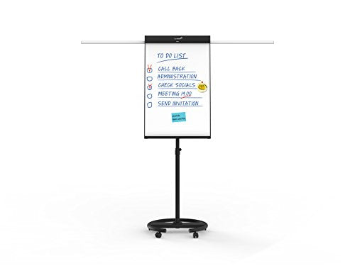 Legamaster 7-153600 Universal Flipchart Triangle Rundfuß, schwarz