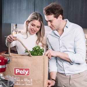 Pely Profi Müllsäcke 60 Liter, Vorteilspack 13 x 15 Stück, Vorteilspack, die sichere Entsorgung für Garten und Bauabfällen