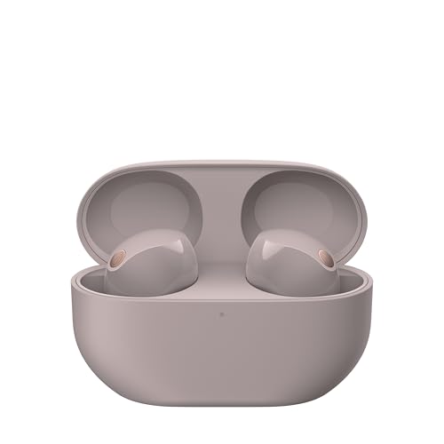 Sony WF-1000XM5 Kabellose Noise Cancelling Kopfhörer, Bluetooth, In-Ear-Kopfhörer, Mikrofon, bis zu 24 Stunden Akkulaufzeit, Schnellladefunktion, IPX4, iOS & Android kompatibel - Rosa
