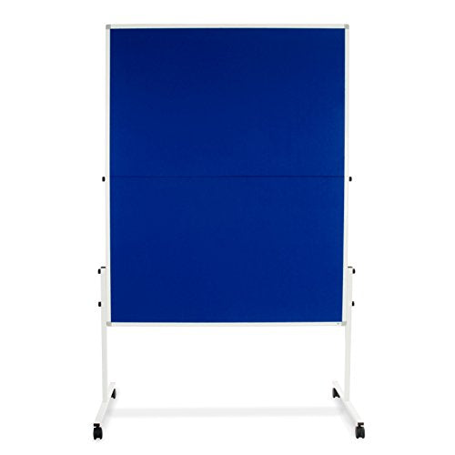 Moderationstafel Filz | klappbar | mit Rollen | 120x150cm | Farbe wählbar