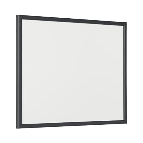 Bi-Office MM03001161 Trocken abwischbare Magnettafel, MDF Rahmen, lackierter Stahl, 60 x 40 cm, schwarz