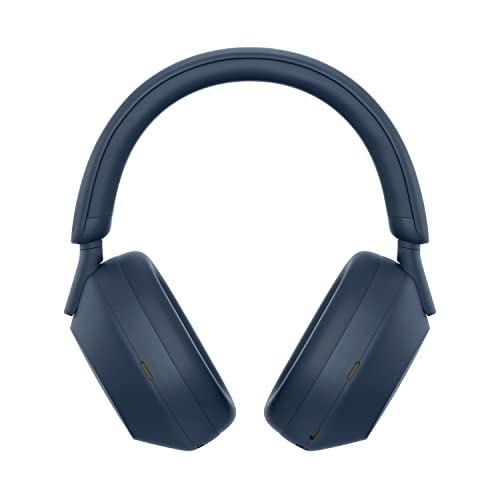 Sony WH-1000XM5 Wireless Noise Cancelling Headphones (30h Battery, Touch Sensor, Quick Charge Function, Optimised for Amazon Alexa, Headset with Microphone) Midnight Blue, Blau