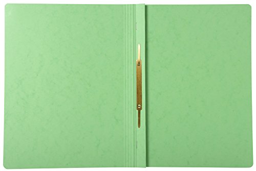 Exacompta 25er Pack Premium Schnellhefter Iderama. Made in Germany. Aus extra starkem Colorspan-Karton farbig sortiert für DIN A4 kaufmännische Heftung Hefter ideal für Büro und Schule