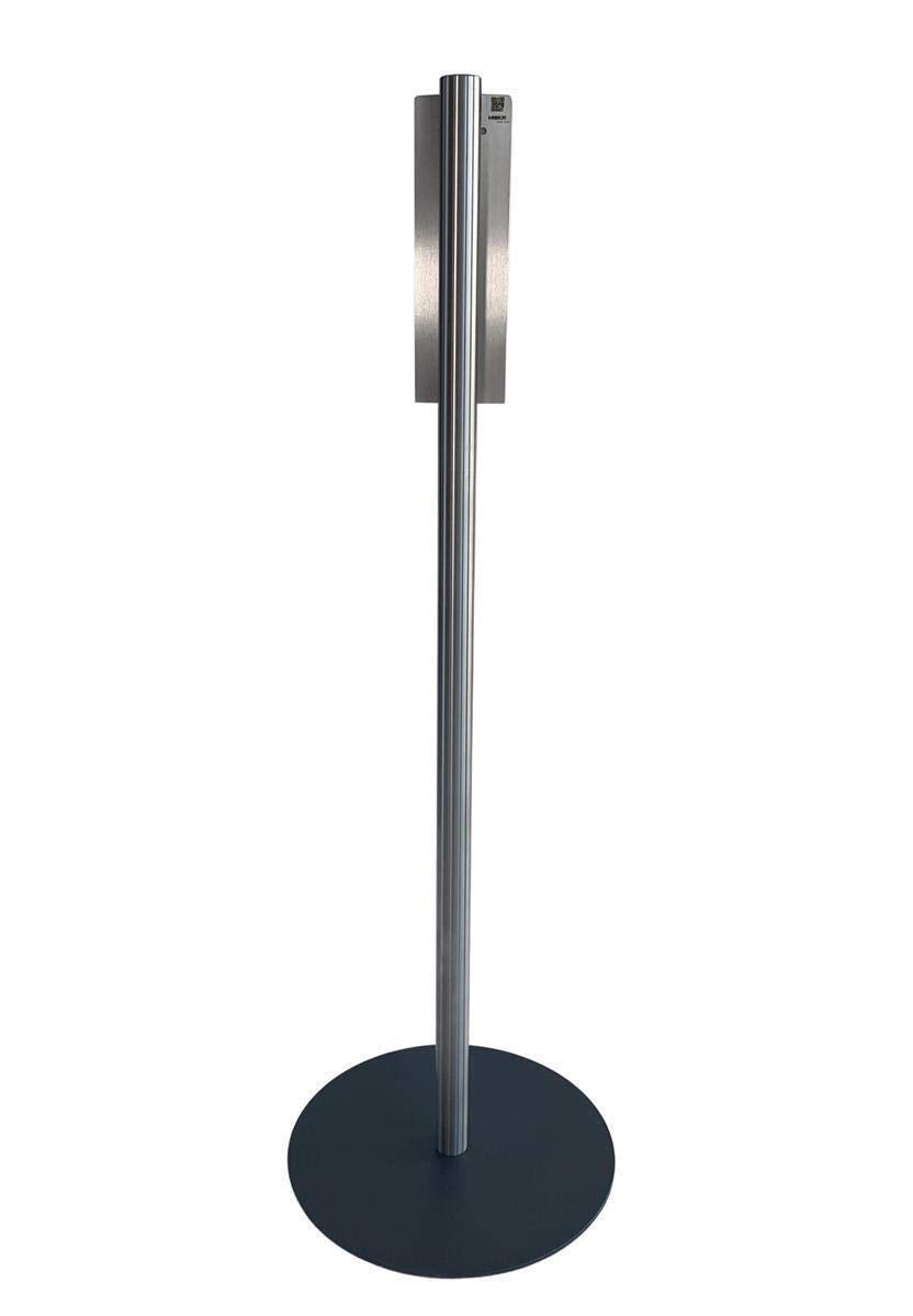Mobile Hygienestation HS-100 für z.B Desinfektionsmittel oder Handpflegeprodukte | 500ml Behälter | Sockel Anthrazit