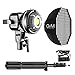 GVM LED Videoleuchte mit Softbox, 80W Bowens Studiolicht mit Stativ, 5600K Tageslicht LED Fotografie