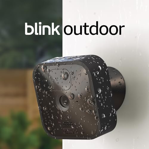 Blink Outdoor – kabellose, witterungsbeständige HD-Überwachungskamera mit zwei Jahren Batterielaufzeit und Bewegungserfassung, funktioniert mit Alexa |1 Kamera