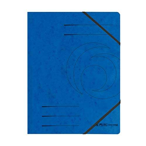 Herlitz Eckspanner, Mehrfarbig, für A4 geeignet, 10 Stück