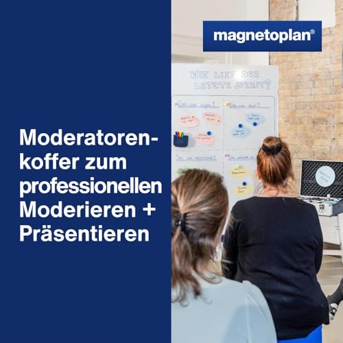 magnetoplan 1111511 Moderationskoffer, Kompakt