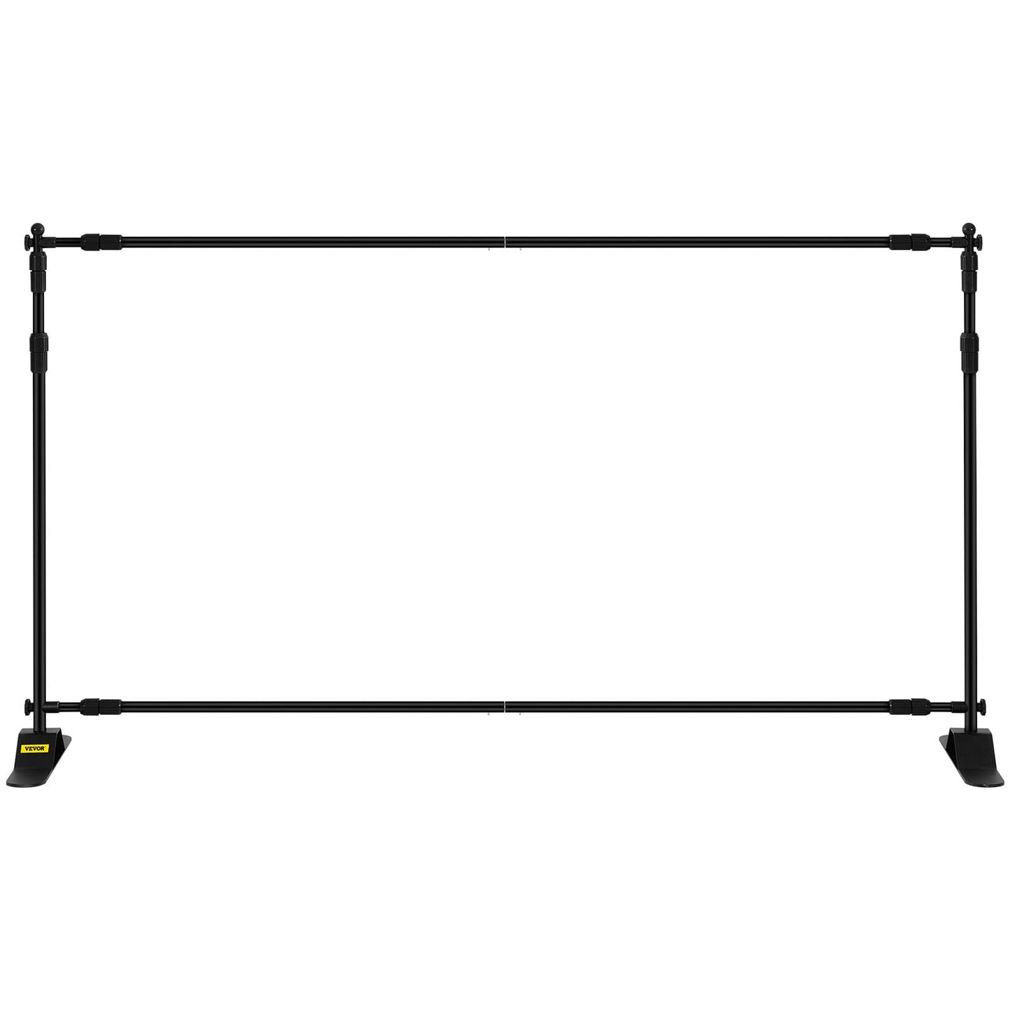 BuoQua Hintergrund Ständer 2.4 x 3m, Fotohintergrund Ständer Verstellbarer Fotostudio Background 10 x 8 Ft, Banner Ständer Set und Tragetasche 10 Zoll