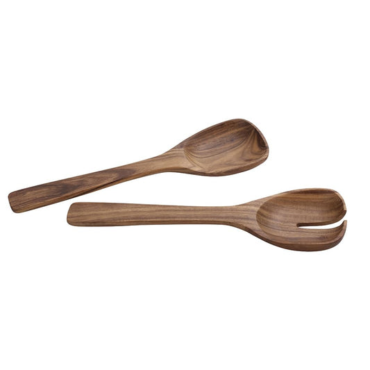 Villeroy & Boch - Artesano Original Salatbesteck, natürliches Design als Lebensstil, Akazienholz, braun, Salatbesteck 2tlg.