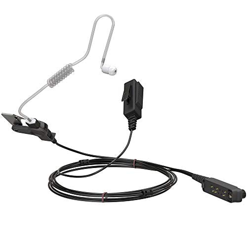 LIFE IS SIMPLE Security Headset für Sepura STP8000/9000 (Tetra) in Schwarz