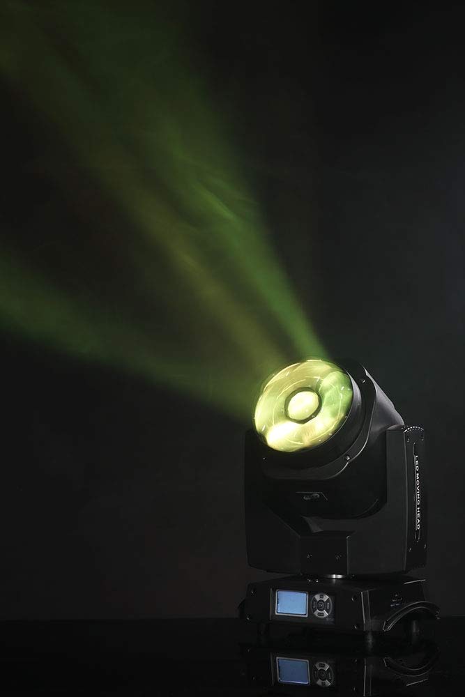 ETEC Professional LED Mini Eye 7 Moving Head Set mit Flightcase Beam Rotation Zoom DMX Bühnenbeleuchtung Veranstaltung Lichteffekt Discothek Club DJ Party