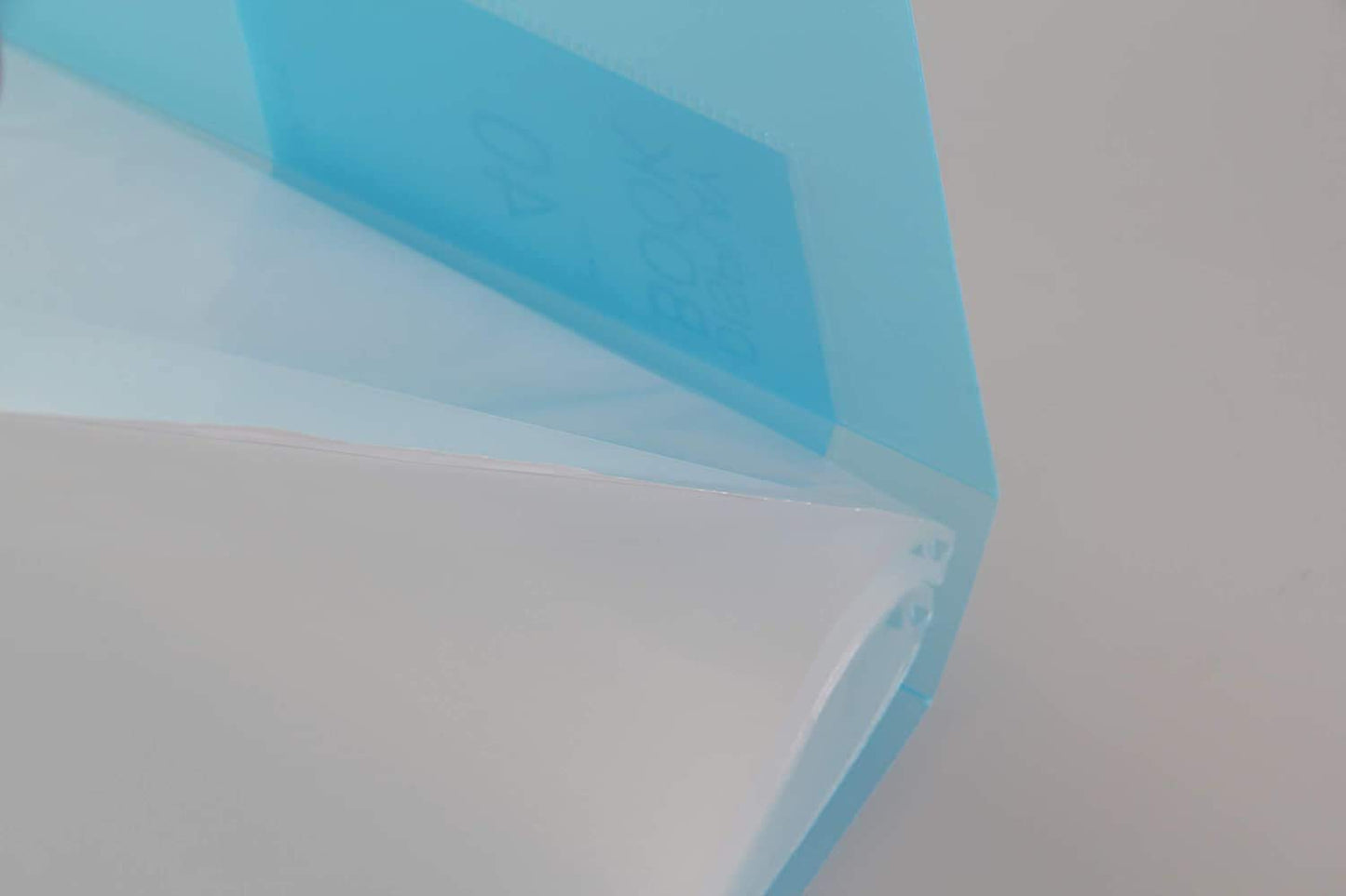 TUKA-i-AKUT [5x] Sichtbuch PP A3 insgesamt 200 Klarsichthüllen für 400 Blatt (je Buch 40 Klarsichthüllen), Transparente Hülle, Solid Präsentationsordner aus PP, 5er Set in 5 Farben, TKD8039-5x