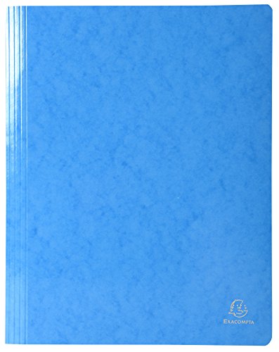 Exacompta 25er Pack Premium Schnellhefter Iderama. Made in Germany. Aus extra starkem Colorspan-Karton farbig sortiert für DIN A4 kaufmännische Heftung Hefter ideal für Büro und Schule
