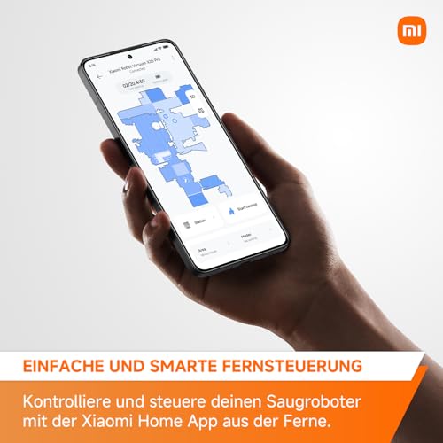 Xiaomi Robot Vacuum X20 Pro – 7000 Pa Saugleistung, duales Moppsystem, 75 Tage Staubbehälterkapazität, 4 Reinigungsmodi und 5200mAh Akku für eine gründliche und smarte Reinigung im Haushalt