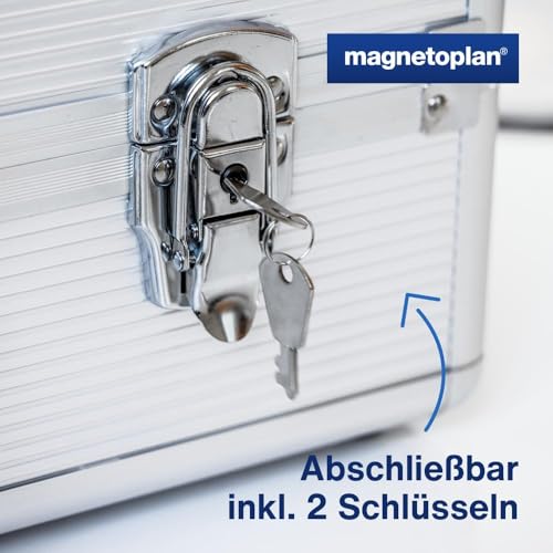 magnetoplan 1111511 Moderationskoffer, Kompakt