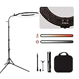 GSKAIWEN 18" 60W LED Ringleuchte Licht Set Dimmbares Kamera-Fotografie Studiolicht Video-Licht mit M