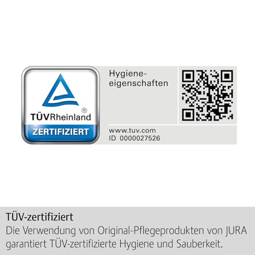 JURA original - Entkalkungstabletten für 3 Entkalkungsvorgänge - TÜV-zertifizierte Hygiene - 3er-Pack - 61848, Weiß