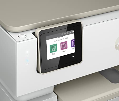 HP Envy Inspire 7220e Multifunktionsdrucker, Tintenstrahldrucker, 6 Monate gratis drucken mit HP Instant Ink inklusive, HP+, Drucken, Scannen, Kopieren, Fotodruck, DIN A4, WLAN, Airprint
