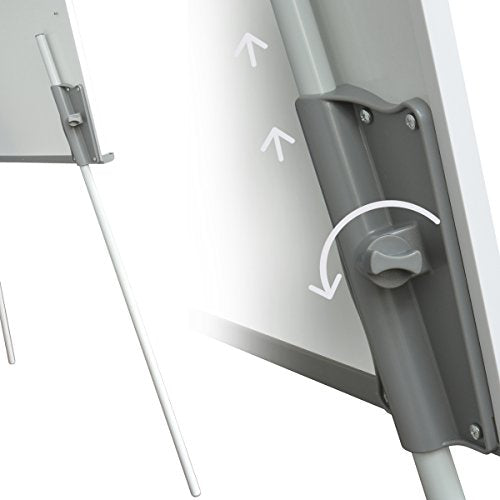 Office Marshal Flipchart Ständer Dreibein Flip Chart Board 68x105cm magnetisch, beschreibbar, höhenv