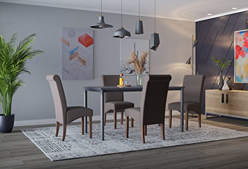 Schreibtisch u. Besprechungstisch mit schwarzem Tischgestell | Konferenztisch Bürotisch Computertisch Mehrzwecktisch Arbeitstisch PC-Tisch Homeoffice-Tisch (anthrazit, 160 x 80 x 77,5 cm)