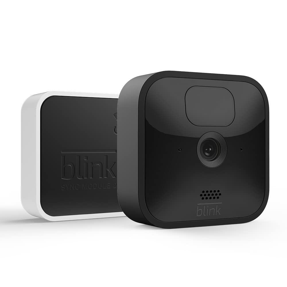 Blink Outdoor – kabellose, witterungsbeständige HD-Überwachungskamera mit zwei Jahren Batterielaufzeit und Bewegungserfassung, funktioniert mit Alexa |1 Kamera