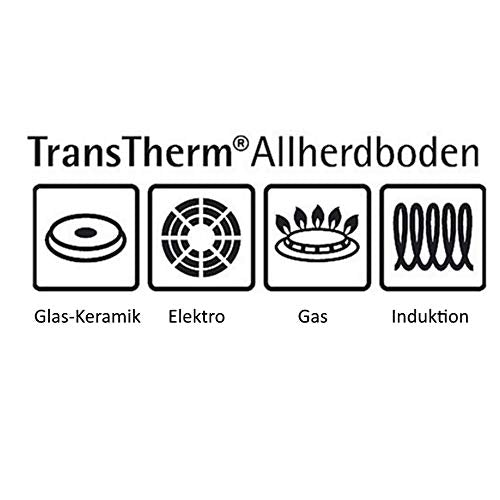 WMF Function 4 Topfset Induktion 4-teilig, Cromargan Edelstahl poliert, Glasdeckel mit 4 Abgießfunktionen, Induktionstöpfe, Innenskalierung