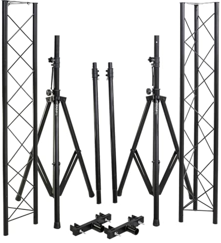 IBIZA SLB04 SHOW STAND LICHT STATIV TRAVERSE LICHTBRÜCKE DJ STÄNDER MOBILES TRUSS SYSTEM KOMPLETTSET PARTY DISCO CLUB MUSIK EVENT BÜHNE EFFEKT LED LICHTTTECHNIK