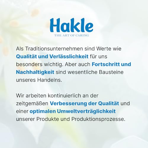 Hakle Toilettenpapier mit Jasminduft & Dekor - 72 Rollen, 3-lagiges Klopapier, 130 Blatt pro Rolle, WC Papier mit 60% recycelte Verpackung, FSC-zertifiziert
