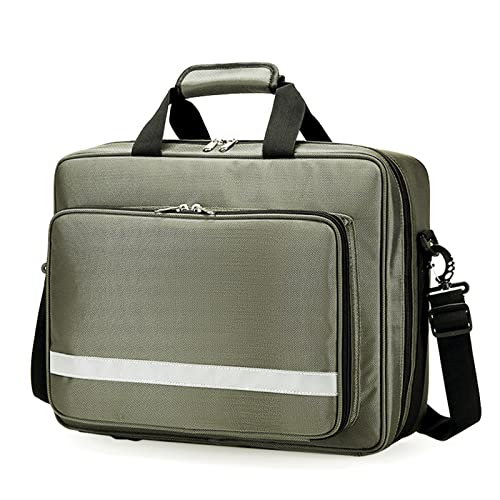 DUBEI Trauma Bag Empty, First Aid Bag Empty, Professional First Responder Bag with Multiple Pockets for Home, Office, Car, Outdoors, Boat, Camping, Hiking