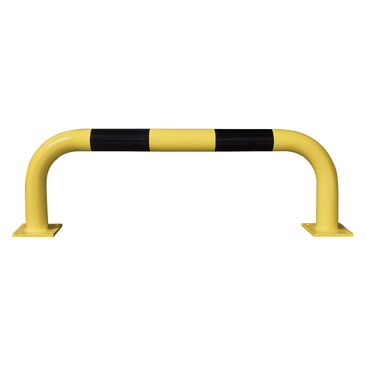 kaiserkraft | Rammschutzbügel | Ø 76 mm | zum Aufdübeln | für den Außenbereich | HxB 350 x 1000 mm