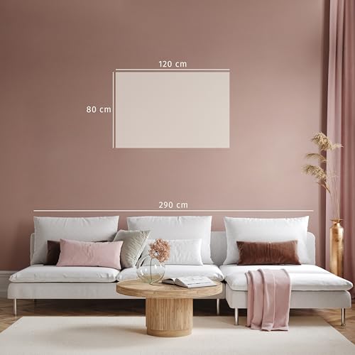 murando HandArt Claude Monet 120x80 cm 1 tlg - Wand Deko Vlies Leinwand Bilder Groß Wanddeko Wohnzimmer Schlafzimmer Kunstdrucke Abstrakt l-G-10069-b-a