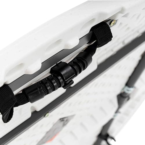 Lifetime 280064 Büro-Rundtisch, höhenverstellbar, auf die Hälfte zusammenklappbar, 4 Füße (1,2 m), granitweiß, White Granite