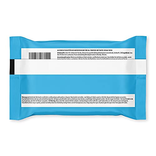 by Amazon Allzweck Feuchttücher, Meeresfrische, 80 Stück, 6er-Pack