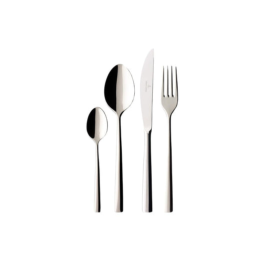 Villeroy & Boch Tafelbesteck, Edelstahl, Silber, Zentimeter